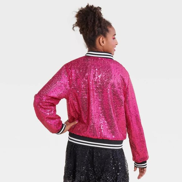 Womens Hyde & Eek POP STAR Sequined Jacket Costume ONE SIZE Taylor Swift ERAs NW - Picture 2 of 2